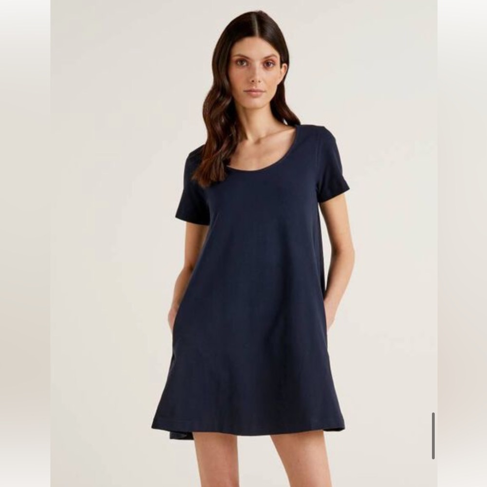 STRETCH COTTON DRESS, Size S